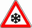 Snow ! sliding danger