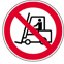Forklift traffic forbidden