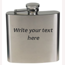 Hip Flask - engraved